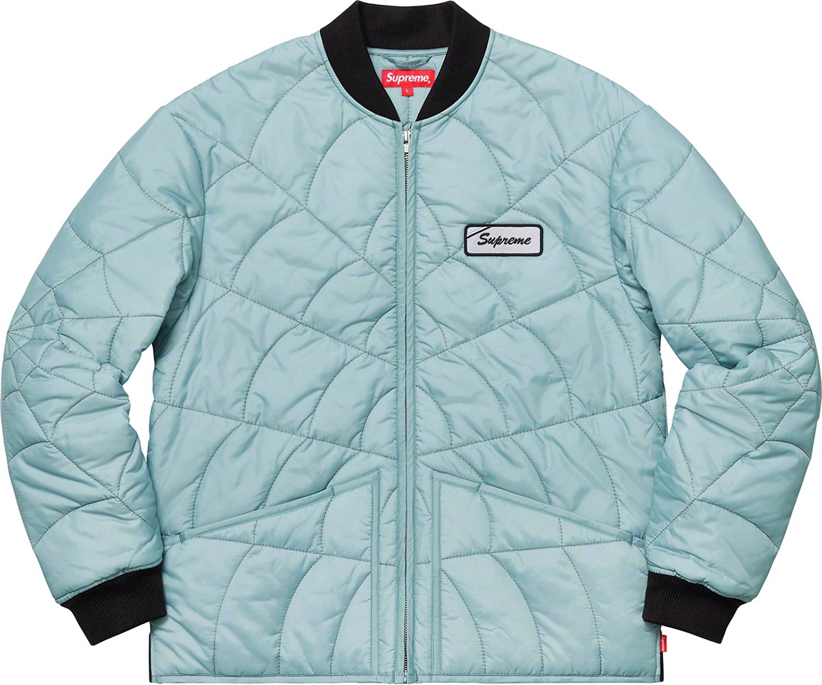 Spider Web Quilted Work Jacket view 11